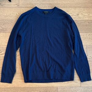 Banana Republic Men's Blue Merino Wool Sweater